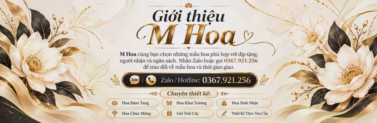 Ảnh bìa Shop hoa tươi Xã Lạc Lương Phú Thọ - Chọn hoa theo câu chuyện của bạn